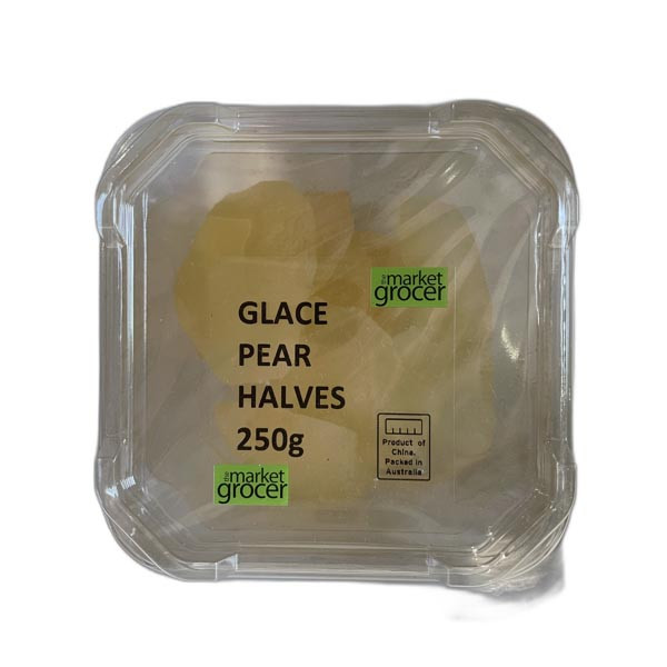 Market Grocer Glace Pear Half