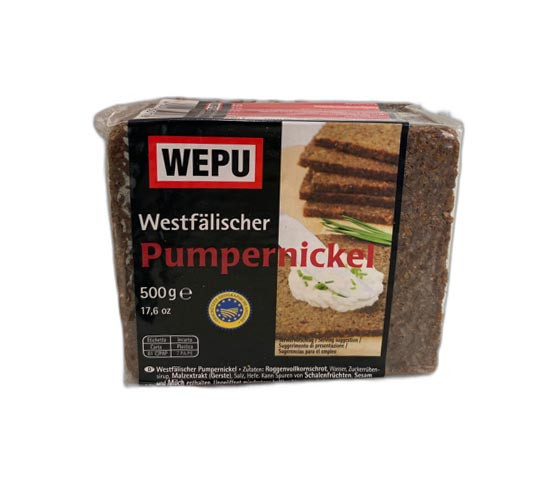 Wepu Pumpernickel Bread