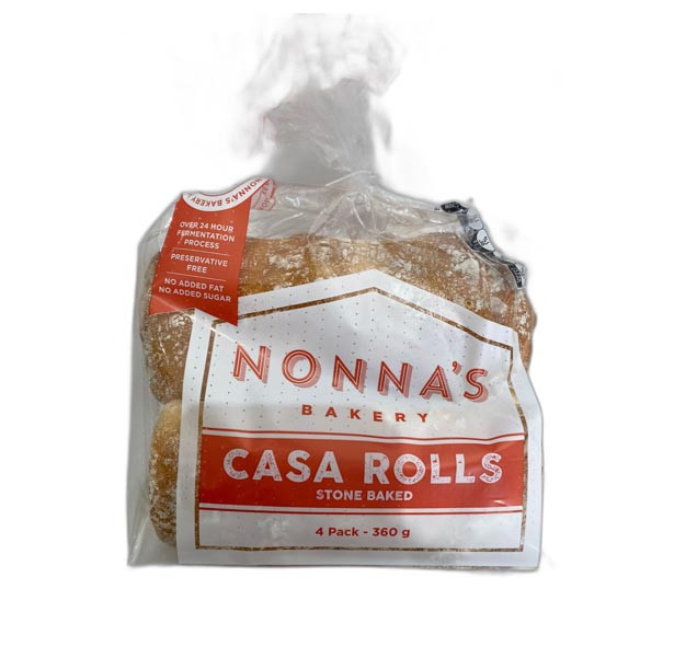 Nonna's Bakery Rolls 4PK