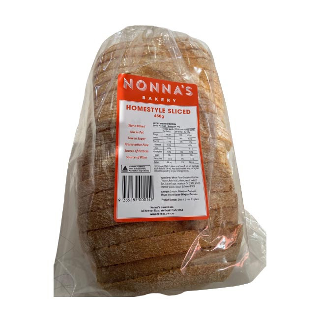 Nanna's Homestyle Sliced Bread