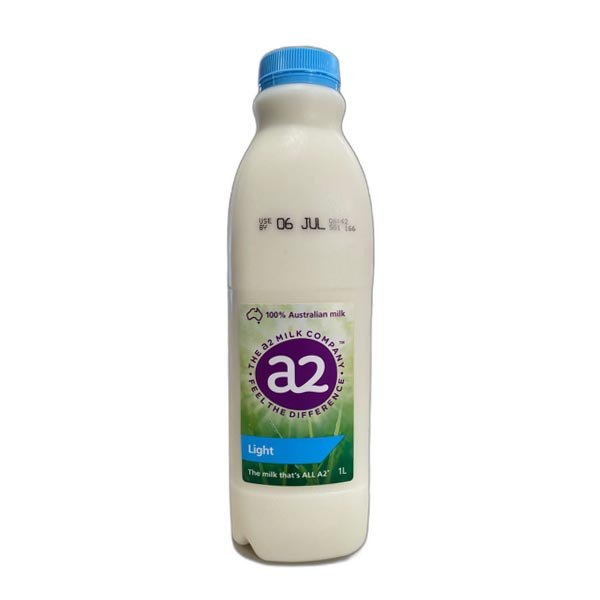 A2 Light Milk 1lit
