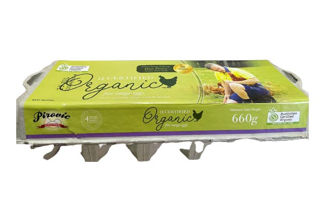 Pirovic Organic Eggs 660g