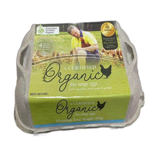 Pir Certified Organic Eggs