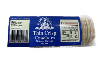 Marco Polo Thin Crisp Crackers