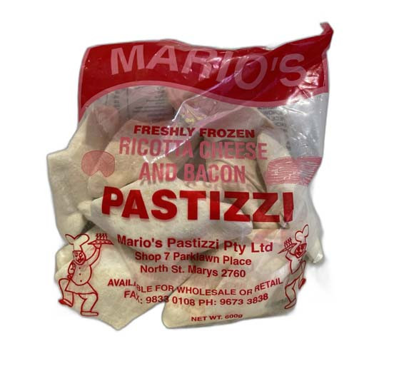 Mario's Ricotta Cheese & Bacon Pastizzi