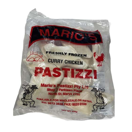 Mario's Curry Chicken Pastizzi