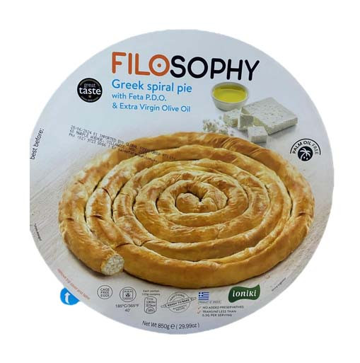filosophy Spiral Pie Feta Cheese Spinach