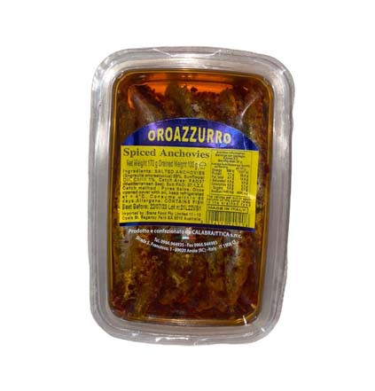 Oroazzurro Spicy Anchovies