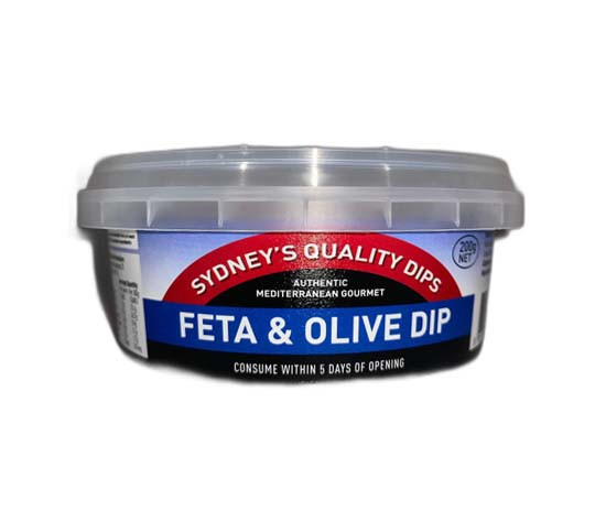 Sydney's Quality Dips Feta & Olive Dip