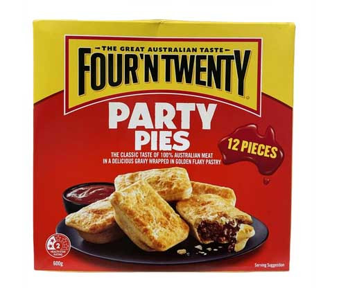 Fourn Twenty Party Sausage Pies