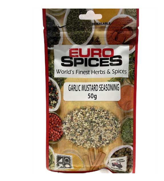 Euro Spiced Garlic Mustard Seasoning
