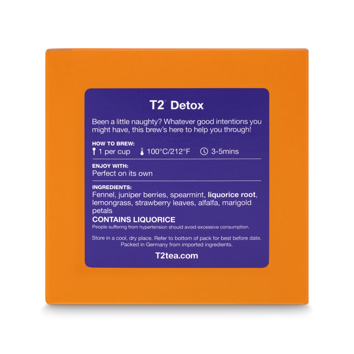 T2 Detox Loose Leaf Gift Cube 50g