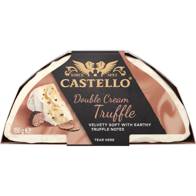 Castello double cream truffel cheese 150g