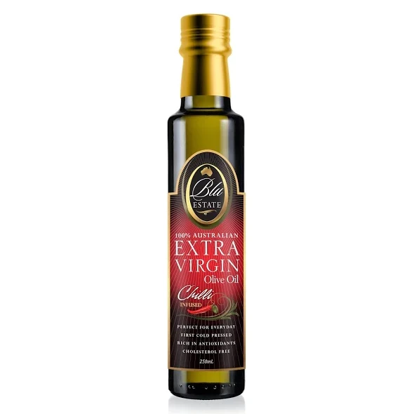 BLU ESTATE EXTRA VIRGIN OLIVE OIL CHILLI INFUSED 250ML