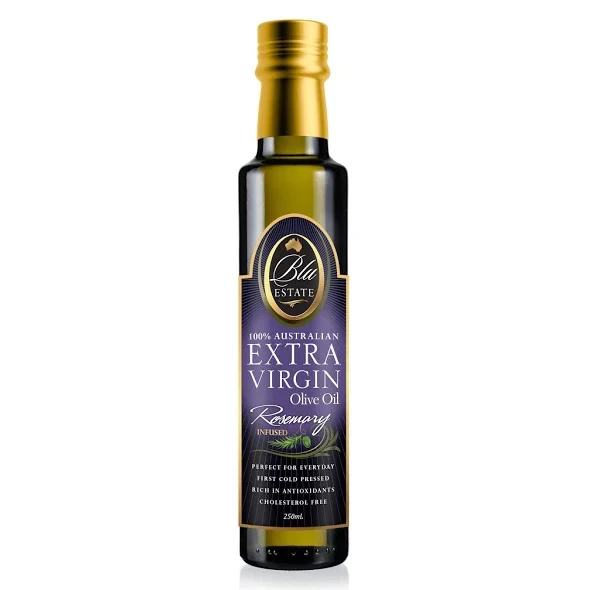 BLU ESTATE EXTRA VIRGIN OLIVE OIL ROSEMARY INFUSED 250ML