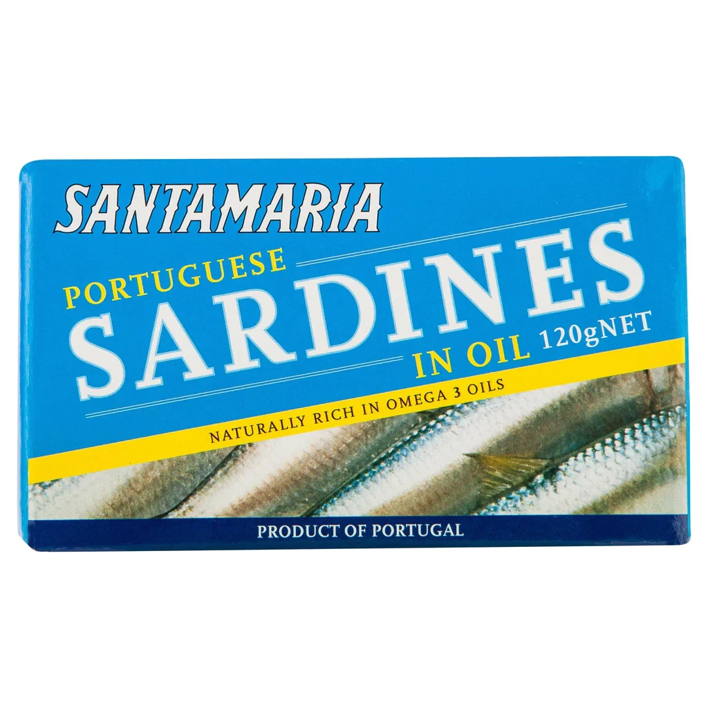 SANTAMARIA SARDINES in OIL 120G