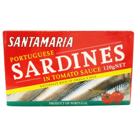 SANTAMARIA SARDINES IN TOMATO SAUCE 120G