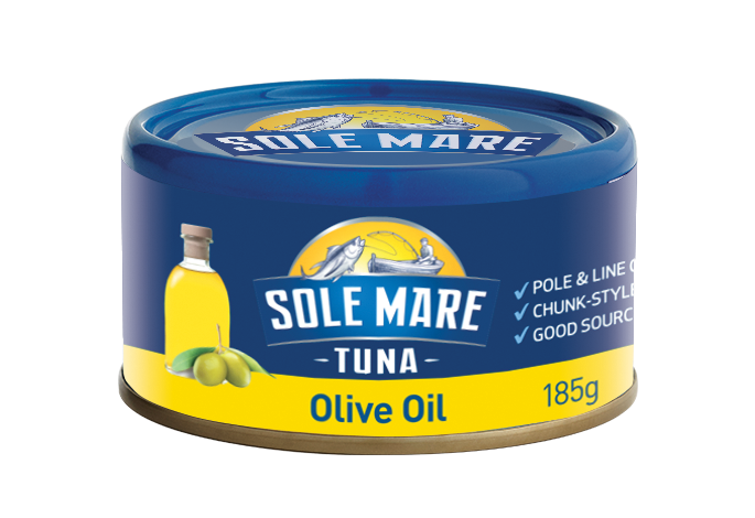 Sole Mare Tuna in Olive Oil 185g