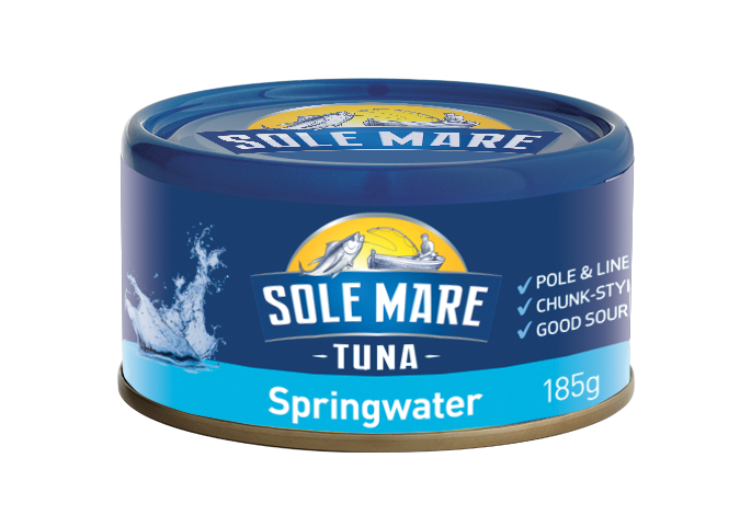 Sole Mare Tuna in Springwater 185g