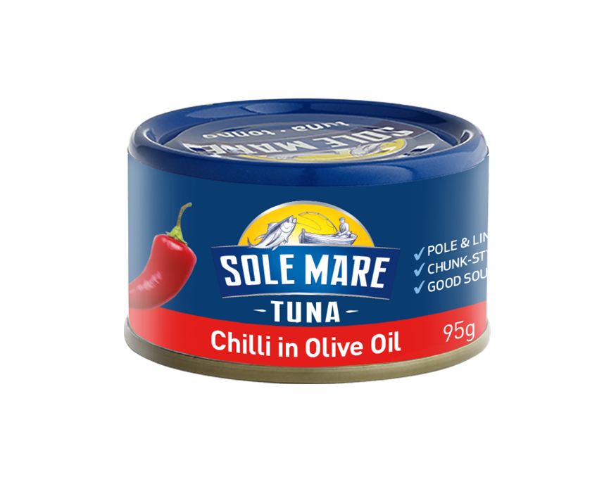 Sole Mare Tuna in Olive Oil with Chilli 95g