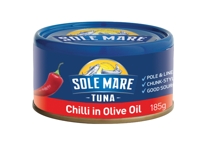 Sole Mare Tuna in Olive Oil with Chilli 185g