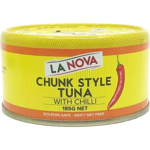 La Nova Tuna Chunk Style With Chilli 185g