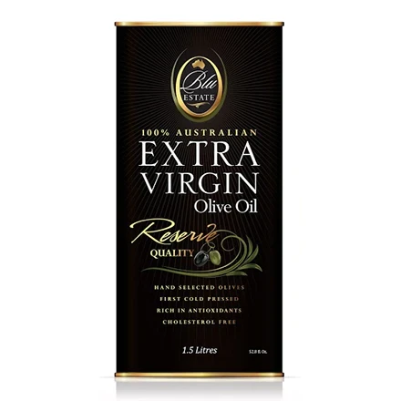 Blu Estate - Extra Virgin Olive Oil - Reserve Quality (1.5L Tin)