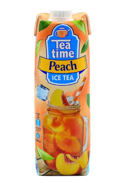 Tea Time Peach iced tea 1lit