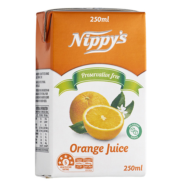 Nippy's Orange Juice 250ml