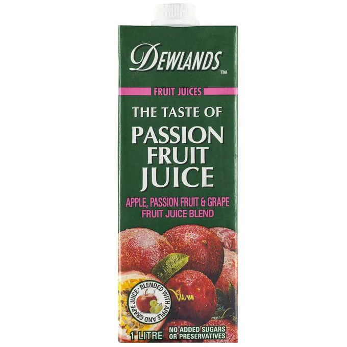 DEWLANDS PASSIONFRUIT JUICE 1L