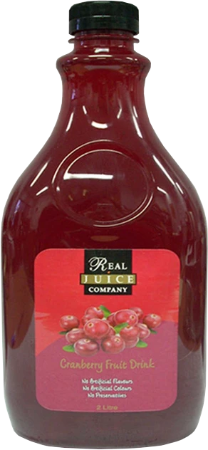 REAL JUICE CRANBERRY 2L