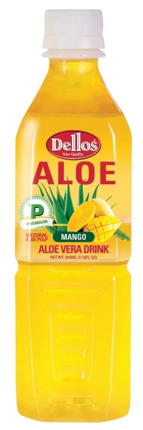 Dellos Aloevera Mango Drink 500ml