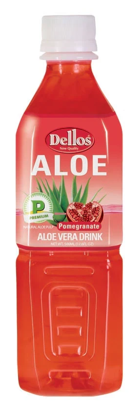 Dellos Aloevera Pomegranate Drink 500ml
