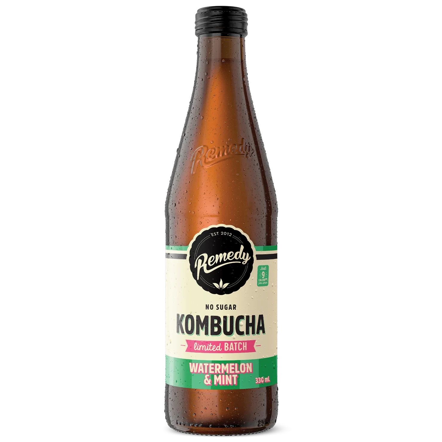 REMEDY KOMBUCHA WATERMELON & MINT 330ml