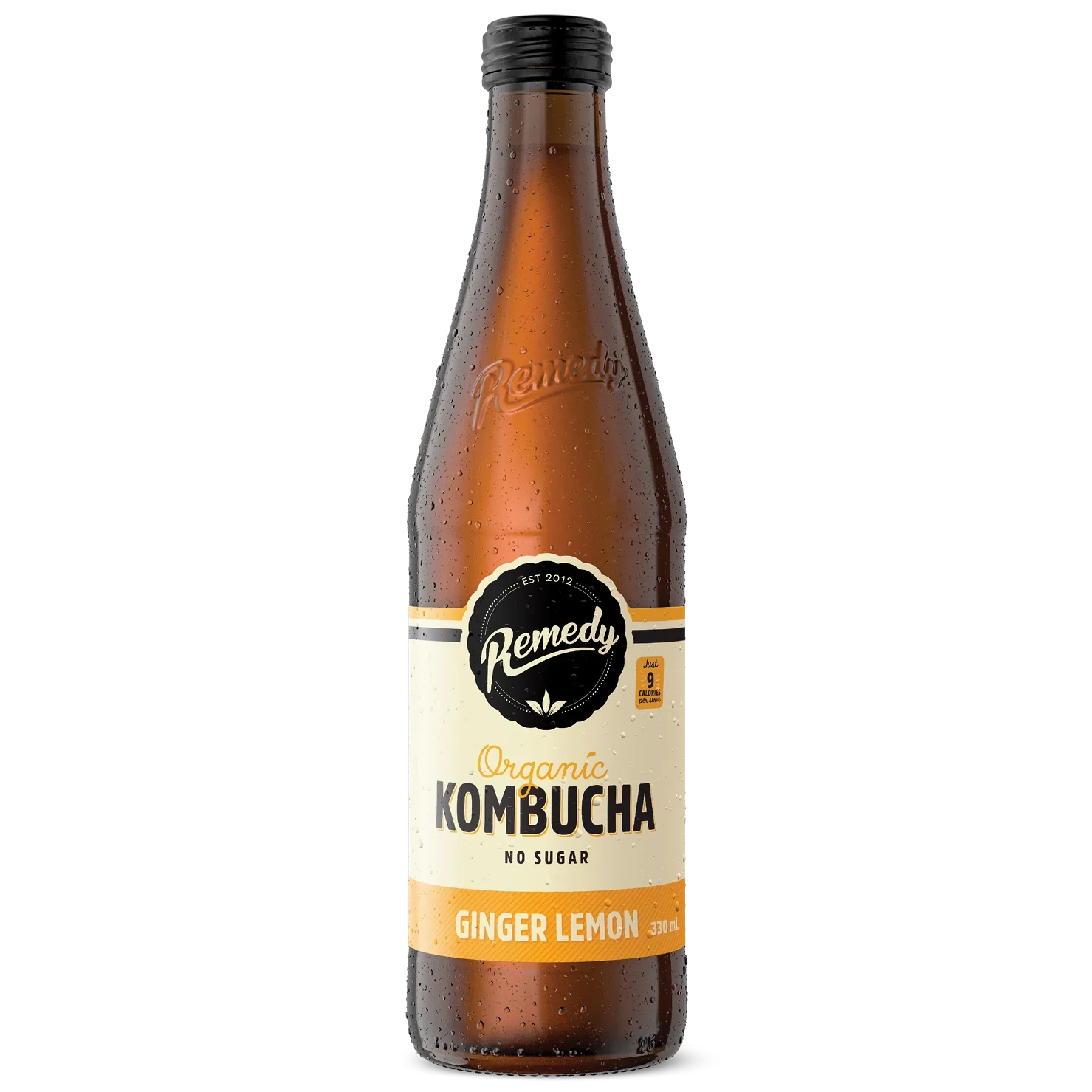 REMEDY KOMBUCHA GINGER LEMON 330ml