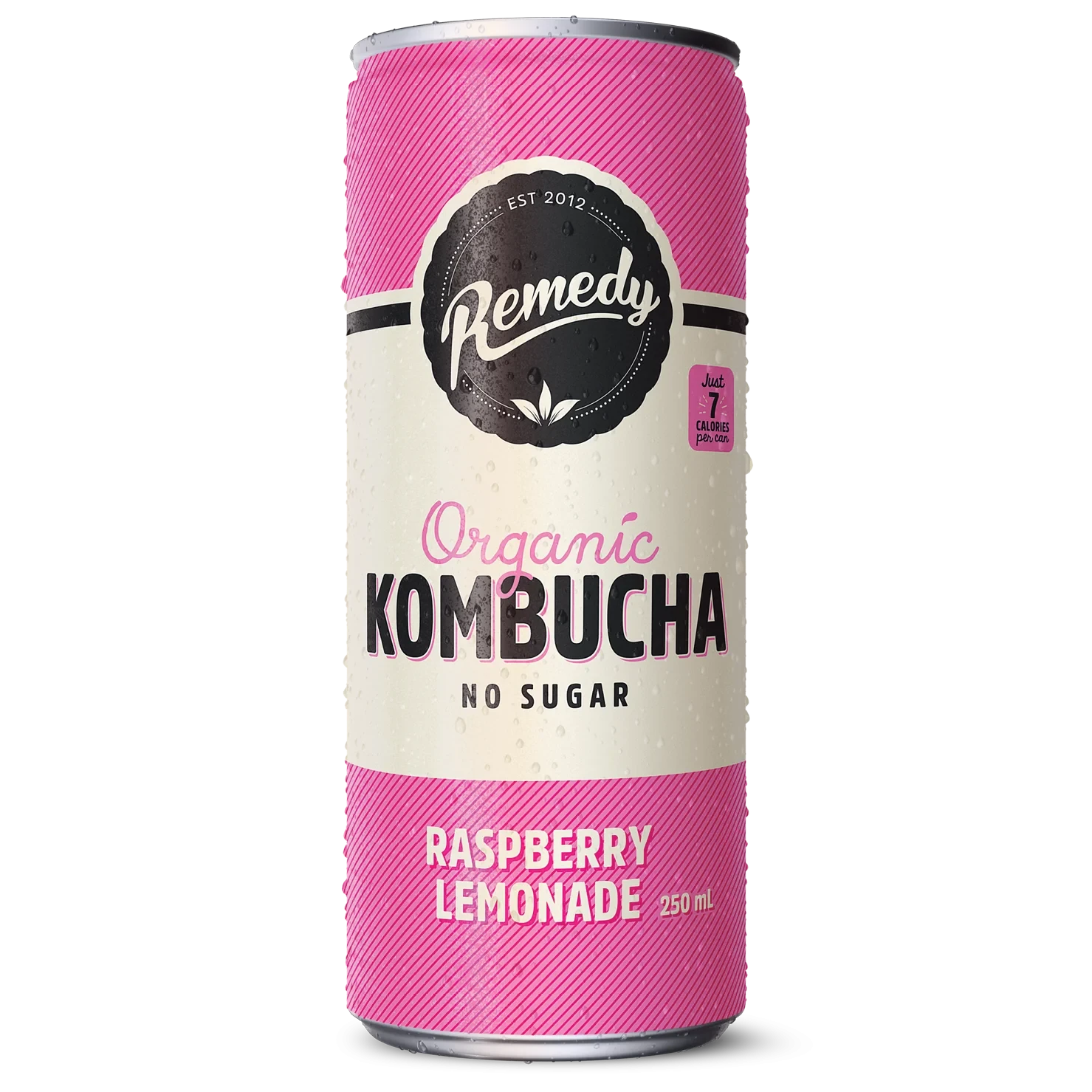 REMEDY KOMBUCHA RASPBERRY LEMONADE 250ml x4 pack