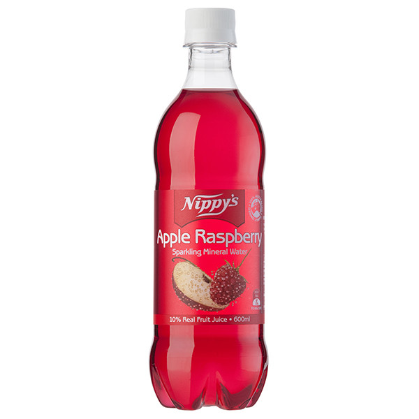 Apple Raspberry Sparkling Mineral Water 600ml