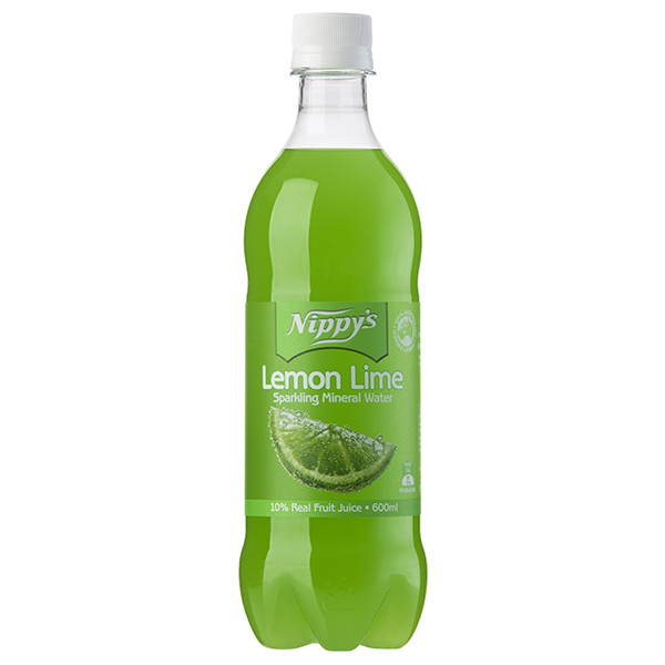Lemon Lime Sparkling Mineral Water 600ml