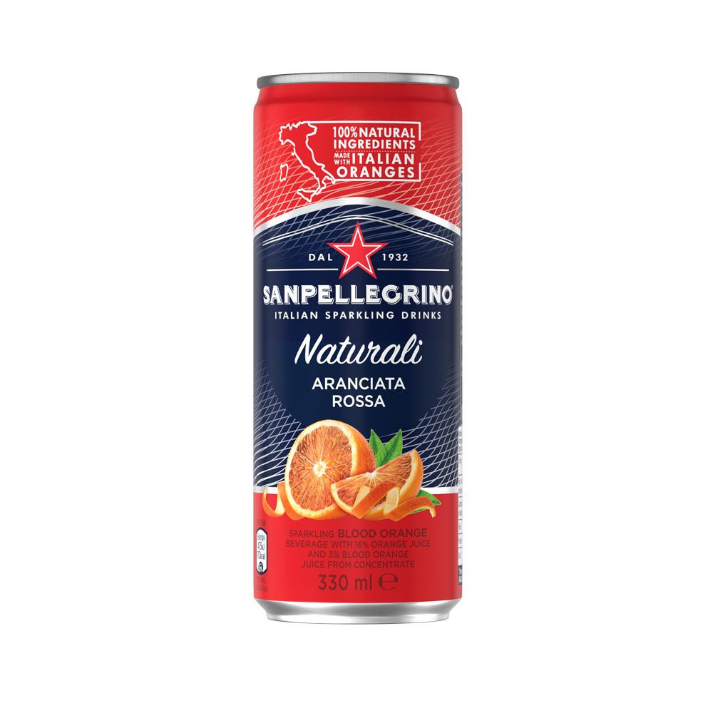 SAN PELLEGRINO ARANCIATA ROSSA CAN 330ml