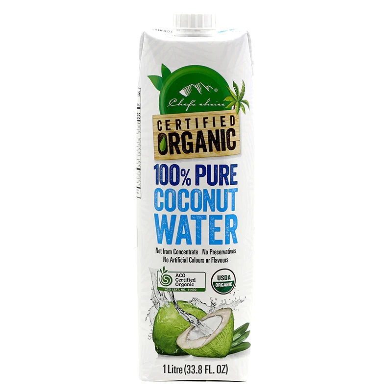 Chef's choice Organic Coconut Water  1 Litre