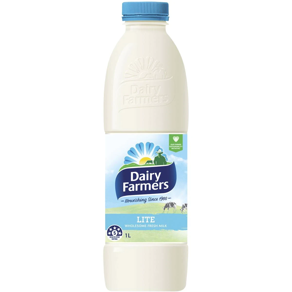 Dairy Farmers Light Milk 1lit