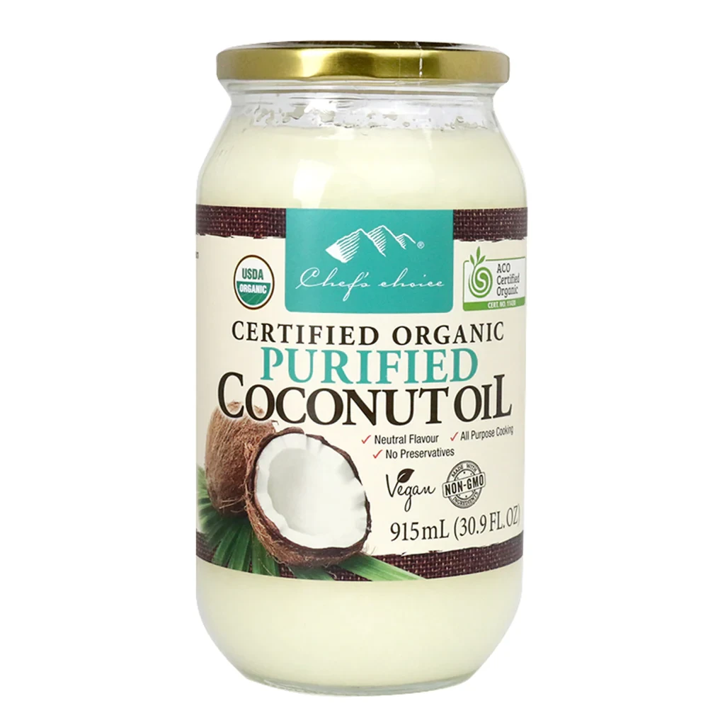 Chef's Choice Organic Extra Virgin Unrefined Coconut Oil 915ml