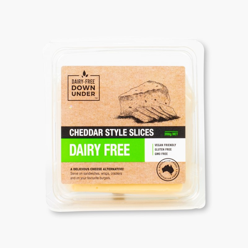 Down Under CHEDDAR STYLE Slices 200g
