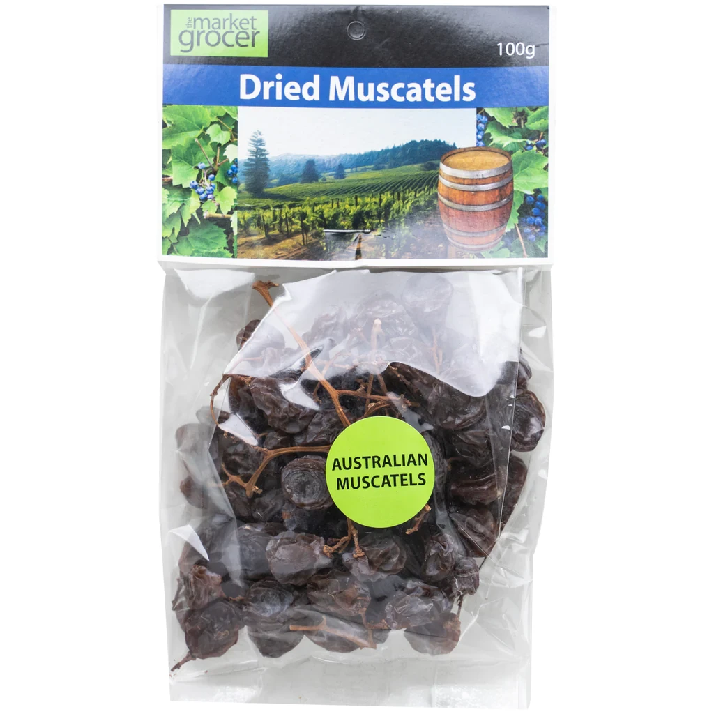 THE MARKET GROCER MUSCATELS 100G