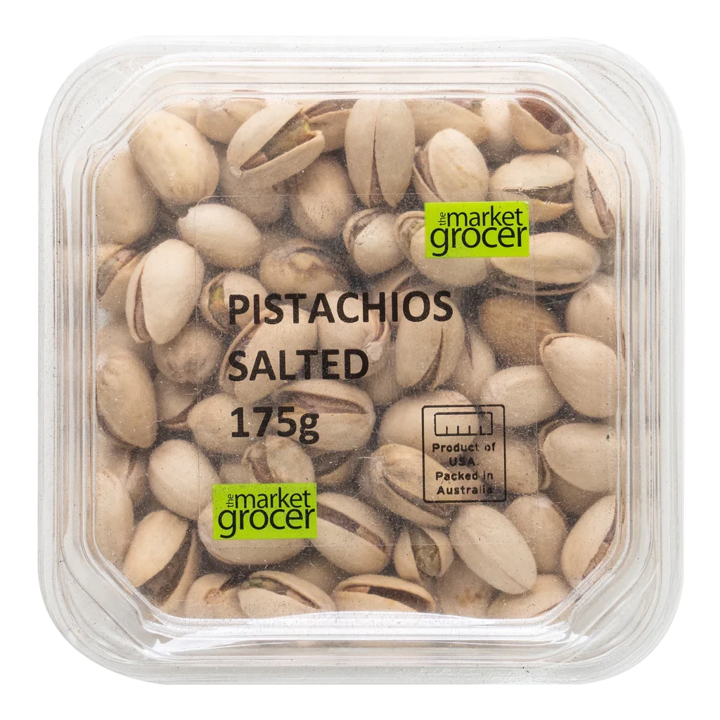 THE MARKET GROCER PISTACHIOS SALTED 175G