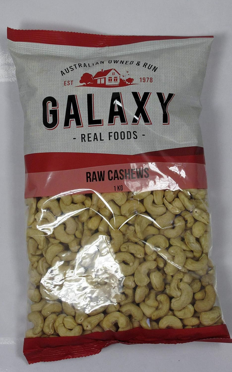 Galaxy Foods Cashews Raw 450G