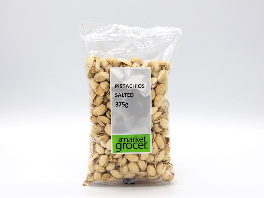 The Market Grocer – Pistachios – Salted 375G