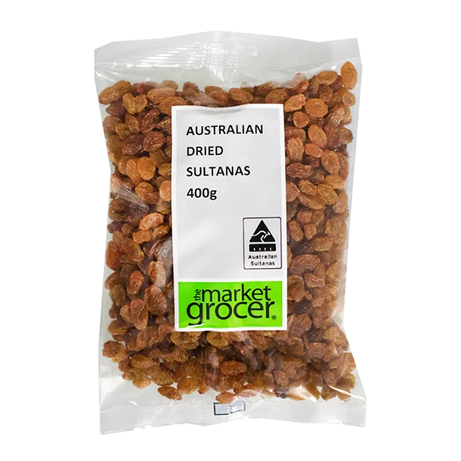 THE MARKET GROCER DRIED SULTANAS 400G