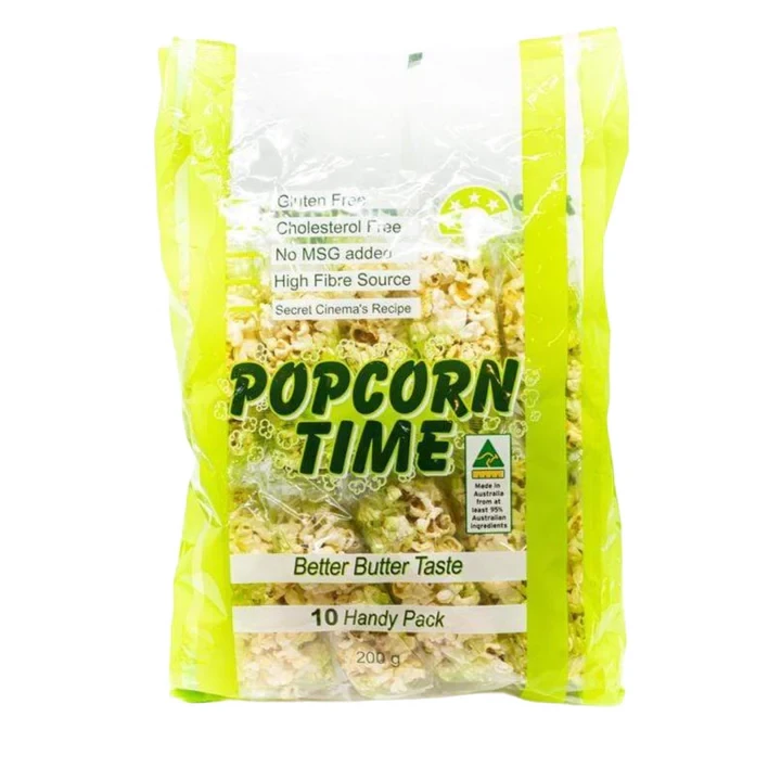 POPCORN TIME Popcorn Butter Taste 200g