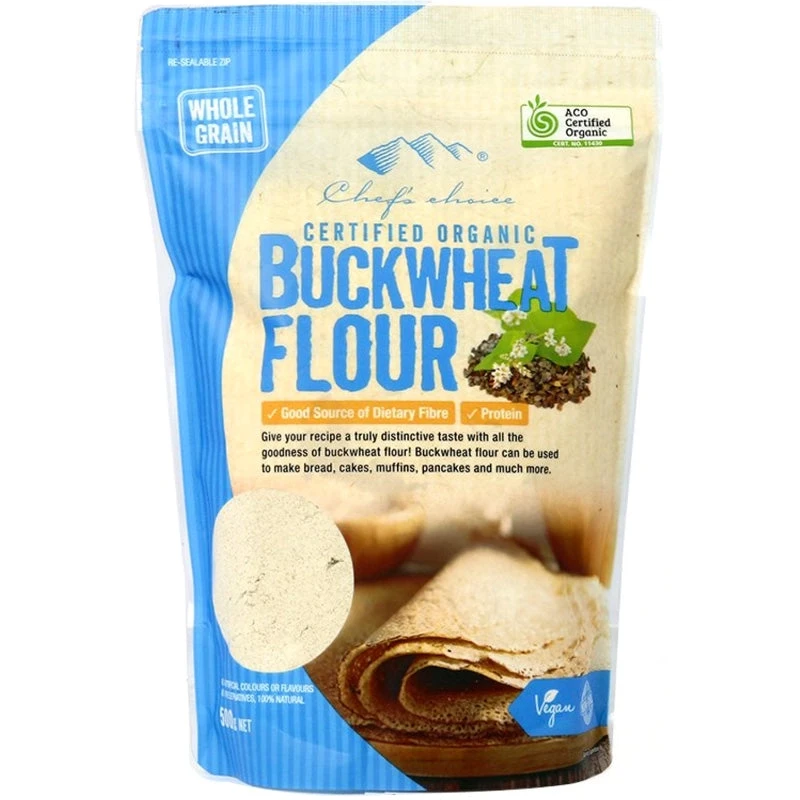 Chef's Choice Certified Organic Buckwheat Flour 500g